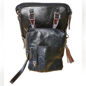 Black Purse Set